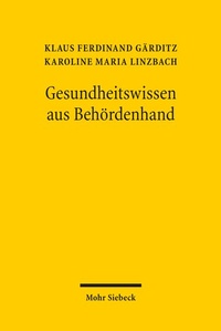 Abbildung von: Gesundheitswissen aus Behördenhand - Mohr Siebeck