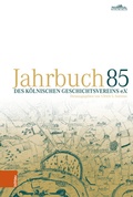 Cover: Jahrbuch des K&ouml;lnischen Geschichtsvereins e. V. 85 - B&ouml;hlau