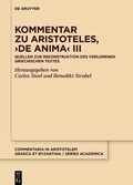Cover: Kommentar zu Aristoteles, >De anima< (Buch III) - De Gruyter