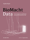 Cover: BioMachtData - De Gruyter