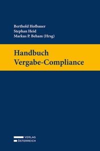 Abbildung von: Handbuch Vergabe-Compliance - Verlag Österreich