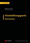 Cover: Privatstiftungsgesetz - LexisNexis Verlag ARD ORAC GmbH