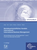 Cover: Lehrerhandbuch zu 95350 Betriebswirtschaftliches Handeln international - Europa-Lehrmittel