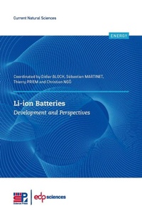 Enlarge image Cover: Li-ion batteries - EDP sciences