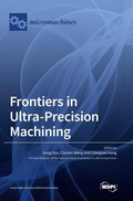 Cover: Frontiers in Ultra-Precision Machining - MDPI AG