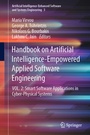 Cover: Handbook on Artificial Intelligence-Empowered Applied Software Engineering - Springer