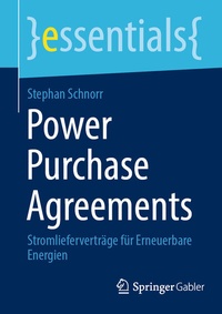 Abbildung von: Power Purchase Agreements - Springer Gabler