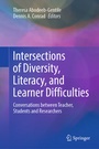 Cover: Intersections of Diversity, Literacy, and Learner Difficulties - Springer