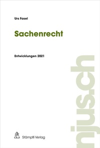 Enlarge image Cover: Sachenrecht - Stämpfli Verlag