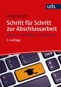 Abbildung von: Schritt für Schritt zur Abschlussarbeit - UTB