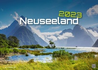 Abbildung von: Neuseeland - Das Land der langen weißen Wolke - 2023 - Kalender DIN A3 - GP-Fever.de