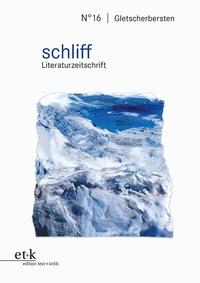 Enlarge image Cover: Gletscherbersten - edition text + kritik