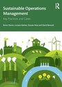 Cover: Sustainable Operations Management - Routledge