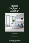 Abbildung von: Medical Negligence Litigation - Bloomsbury Professional