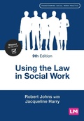 Cover: Using the Law in Social Work - Learning Matters Ltd