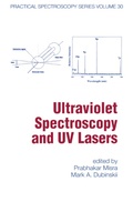 Cover: Ultraviolet Spectroscopy And Uv Lasers - CRC Press