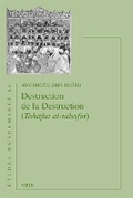 Cover: Destruction de la Destruction - Librarie Philosophique J. Vrin