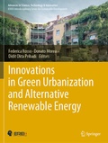 Cover: Innovations in Green Urbanization and Alternative Renewable Energy - Springer