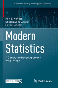 Enlarge image Cover: Modern Statistics - Birkhäuser