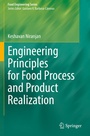Cover: Engineering Principles for Food Process and Product Realization - Springer