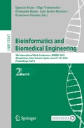 Cover: Bioinformatics and Biomedical Engineering - Springer