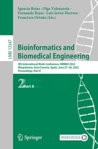 Enlarge image Cover: Bioinformatics and Biomedical Engineering - Springer
