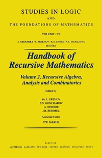 Enlarge image Cover: Recursive Algebra, Analysis and Combinatorics - Elsevier