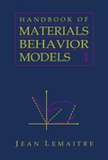 Cover: Handbook of Materials Behavior Models, Three-Volume Set - Academic Press