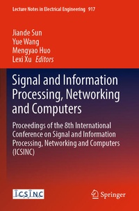 Enlarge image Cover: Signal and Information Processing, Networking and Computers - Springer