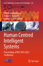 Cover: Human Centred Intelligent Systems - Springer