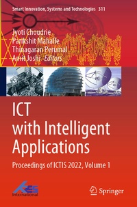 Enlarge image Cover: ICT with Intelligent Applications - Springer