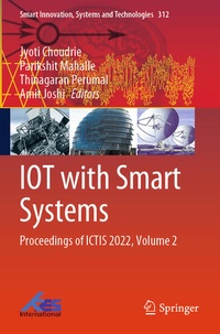 Enlarge image Cover: IOT with Smart Systems - Springer