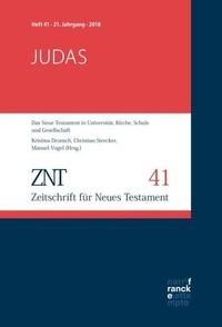 Abbildung von: ZNT - Zeitschrift für Neues Testament 21. Jahrgang (2018), Heft 41 - Narr Francke Attempto