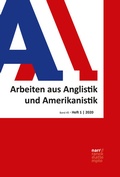 Cover: AAA - Arbeiten aus Anglistik und Amerikanistik, 45, 1 (2020) - Narr Francke Attempto