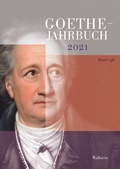 Cover: Goethe-Jahrbuch 138, 2021 - Wallstein