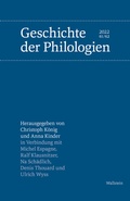 Cover: Geschichte der Philologien - Wallstein