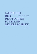 Cover: Jahrbuch der Deutschen Schillergesellschaft - Wallstein