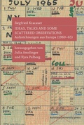 Cover: Ideas, talks and some scattered observations - Konstanz University Press