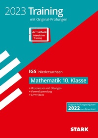 Abbildung von: STARK Original-Prüfungen und Training Abschlussprüfung IGS 2023 - Mathematik 10. Klasse - Niedersachsen - Stark Verlag