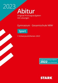 Abbildung von: STARK Abiturprüfung NRW 2023 - Sport LK - Stark Verlag