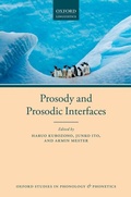 Cover: Prosody and Prosodic Interfaces - OUP eBook
