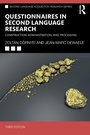 Cover: Questionnaires in Second Language Research - Routledge