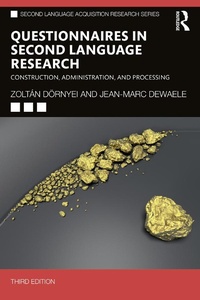 Abbildung von: Questionnaires in Second Language Research - Routledge