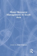 Cover: Water Resource Management in South Asia - Routledge India