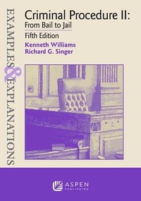 Enlarge image Cover: Examples & Explanations for Criminal Procedure II - Aspen Publishing