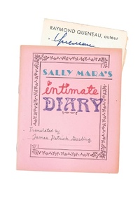 Enlarge image Cover: Sally Mara's Intimate Diary - Deep Vellum Publishing