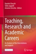 Cover: Teaching, Research and Academic Careers - Springer