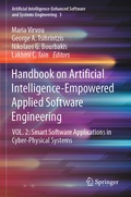 Cover: Handbook on Artificial Intelligence-Empowered Applied Software Engineering - Springer
