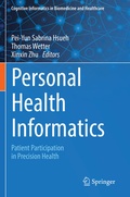 Cover: Personal Health Informatics - Springer
