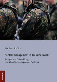 Abbildung von: Konfliktmanagement in der Bundeswehr - Tectum Wissenschaftsverlag